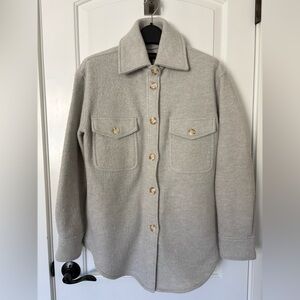 Quince 100% Merino Wool Shirt Jacket